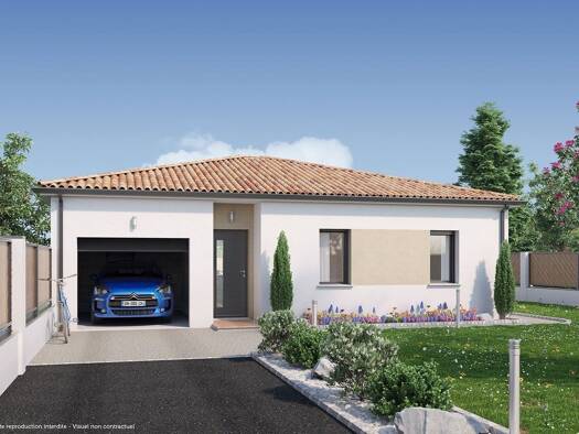 Terrain avec maison neuve à vendre 220 320 € 4 pièces 3 chambres 80 m² 579 m² de terrain Labouheyre 40210