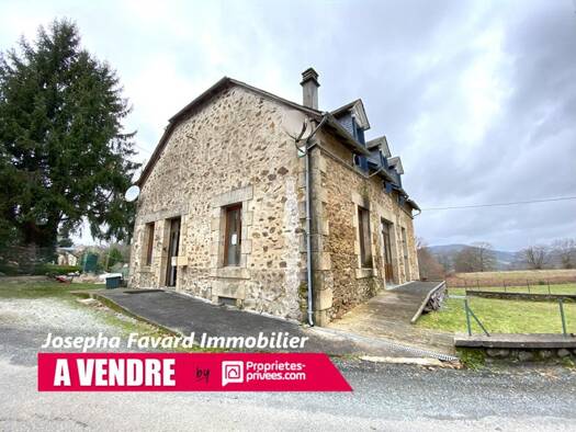 Maison à vendre 109 000 € 7 pièces 4 chambres 165 m² 1 557 m² de terrain Chamberet 19370