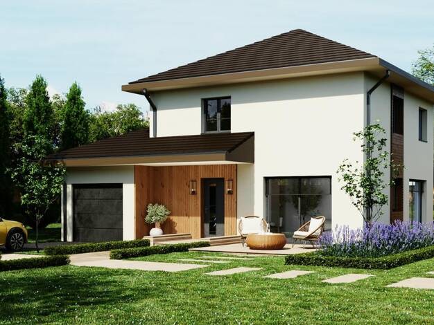 Terrain avec maison neuve à vendre 398 790 € 4 pièces 3 chambres 99 m² 520 m² de terrain Sud Scionzier 74950