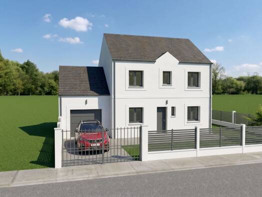 Terrain avec maison neuve à vendre 385 000 € 5 pièces 4 chambres 120 m² 300 m² de terrain Plateau d'Avron Villemomble 93250
