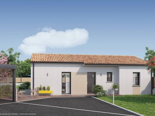 Terrain avec maison neuve à vendre 255 907 € 4 pièces 3 chambres 77 m² 980 m² de terrain Linxe 40260