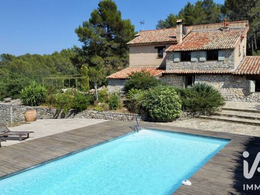 Maison à vendre 875 000 € 9 pièces 6 chambres 200 m² 21 556 m² de terrain Tourrettes 83440