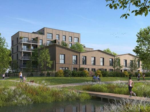 Appartement à vendre - neuf 177 592 € 2 pièces 1 chambre 44,5 m² 4ème étage Saint Ferjeux - Rosemont Besançon 25000