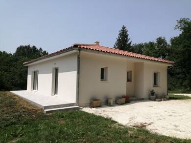 Maison de plain-pied à vendre 269 000 € 4 pièces 3 chambres 100 m² 5 125 m² de terrain Champagne et Fontaine 24320