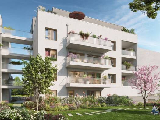 Appartement à vendre - neuf 194 400 € 2 pièces 45,8 m² Étage 1/4 dès le 30/06/2026 Centre Ville Saint-Fons 69190
