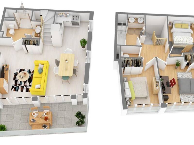 Maison à louer, 81m², NANTES