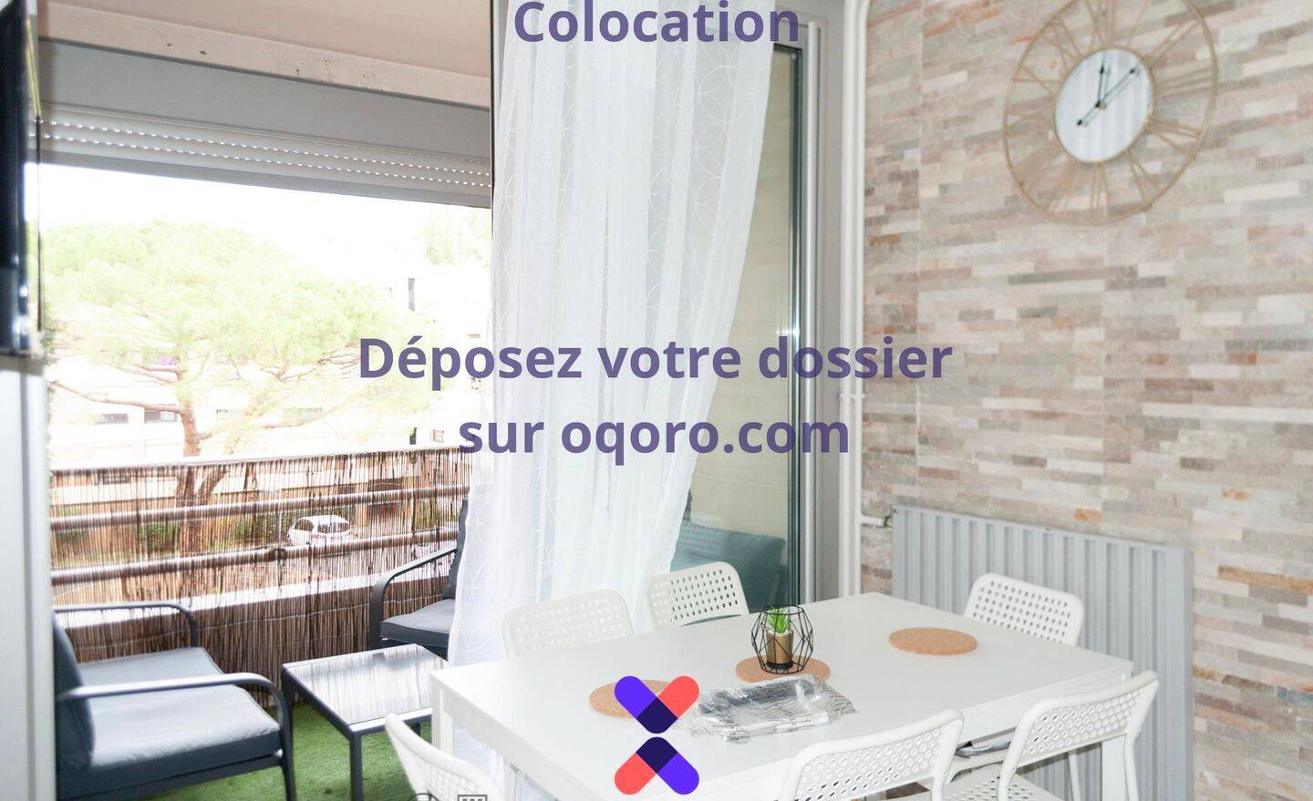 Chambre en colocation appartement meublé — 1