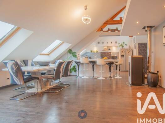 Appartement à vendre 199 000 € 3 pièces 1 chambre 77 m² Étage 2/2 Sud Ouest Guénange 57310