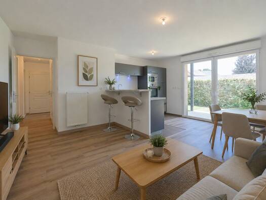 Appartement à vendre 238 000 € 3 pièces 2 chambres 60 m² RDC/3 L'Allumette Wasquehal 59290