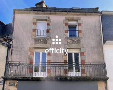 Appartement à louer 620 € 3 pièces 1 chambre 70 m² RDC/3 Sud et Bourg Guer 56380