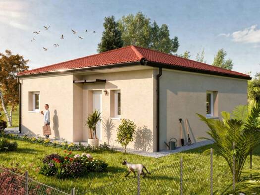 Terrain avec maison neuve à vendre 197 800 € 3 pièces 2 chambres 65 m² 791 m² de terrain Centre Ancien Figeac 46100