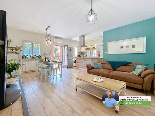 Appartement à vendre 279 900 € 3 pièces 2 chambres 64 m² Étage 1/1 La Maure-Super Cannes Vallauris 06220