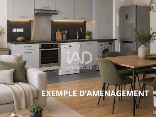 Appartement à vendre 174 800 € 3 pièces 2 chambres 66,8 m² Étage 1/3 Templemars 59175