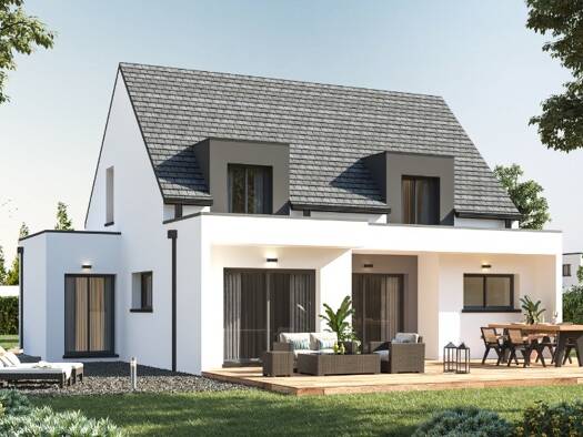 Terrain avec maison neuve à vendre 534 605 € 5 pièces 4 chambres 115 m² 300 m² de terrain Saint-Lunaire 35800