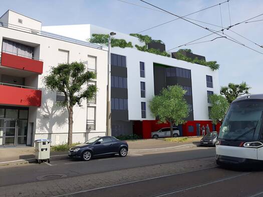 Appartement à vendre - neuf 175 000 € 1 pièce 33,3 m² Étage 3/4 Centre Nord Illkirch-Graffenstaden 67400