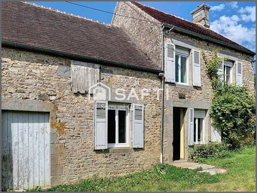 Maison à vendre 90 900 € 4 pièces 2 chambres 76 m² 1 628 m² de terrain Saint-Sauveur-de-Carrouges 61320