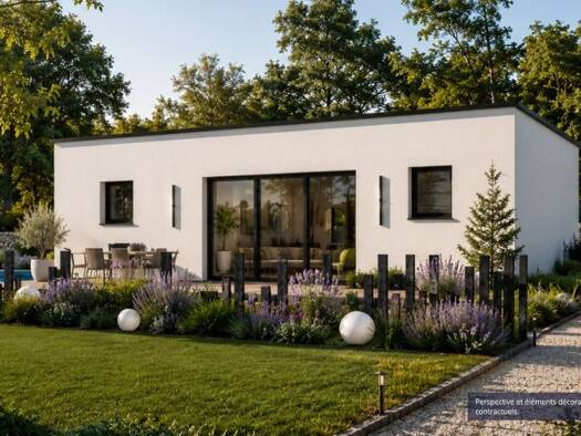 Terrain avec maison neuve à vendre 200 900 € 4 pièces 3 chambres 62 m² 396 m² de terrain Landaul 56690