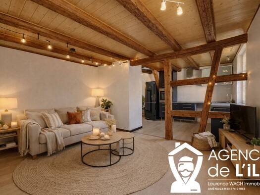 Duplex à louer 920 € 3 pièces 2 chambres 75,7 m² Étage 2/2 Sélestat 67600