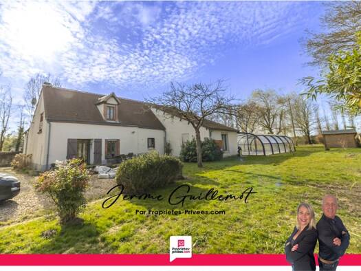 Maison à vendre 178 500 € 8 pièces 6 chambres 161 m² 8 503 m² de terrain Dun-le-Poëlier 36210