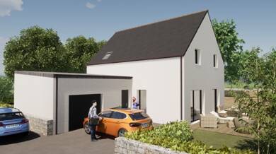 Terrain avec maison neuve à vendre 409 800 € Châteauneuf-d'Ille-et-Vilaine 35430