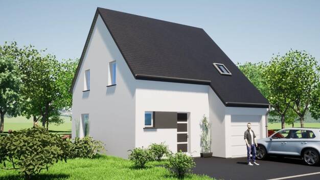 Terrain avec maison neuve à vendre 320 186 € Turckheim 68230