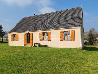 Maison de plain-pied à vendre 178 500 € 6 pièces 3 chambres 100 m² 3 435 m² de terrain Landouzy-la-Ville 02140