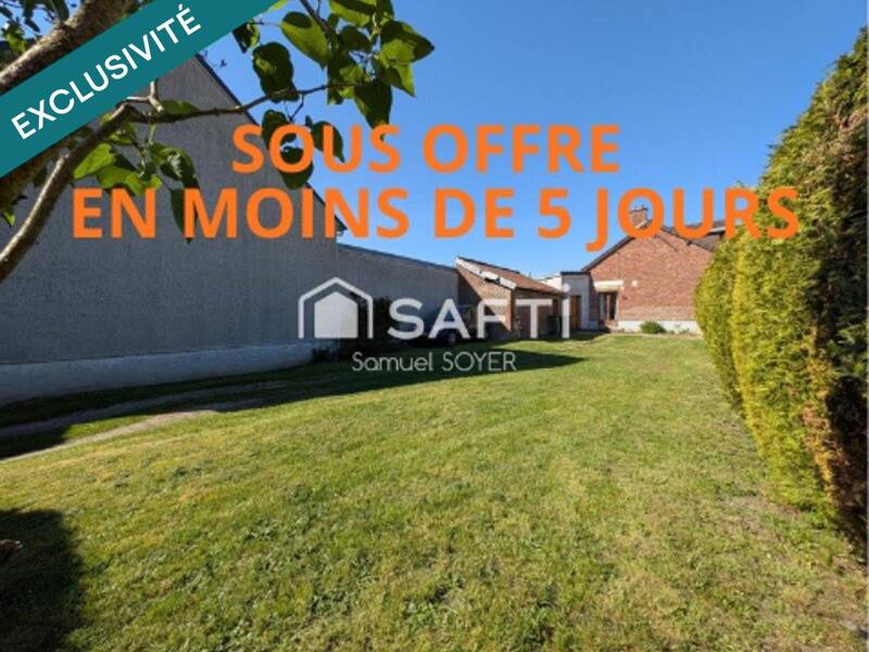 Maison à vendre, 88m², TERGNIER