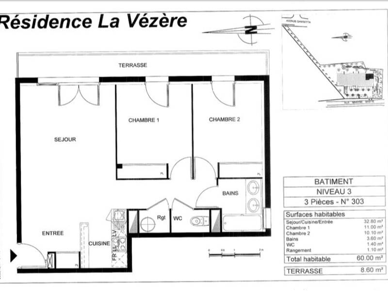 Maison à louer, 59m², DORDOGNE