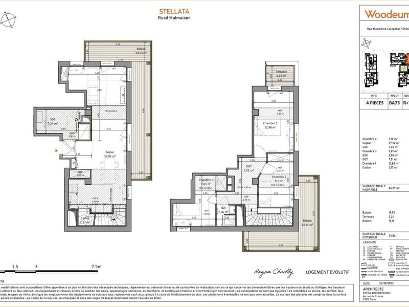 Maison à louer, 86m², RUEIL MALMAISON