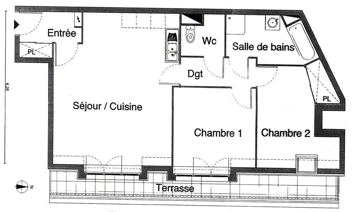 Maison à louer, 69m², IVRY SUR SEINE