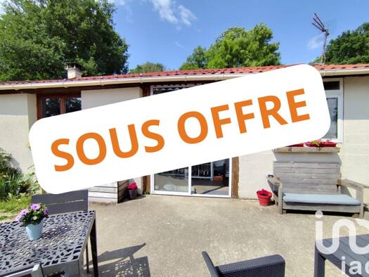Maison de plain-pied à vendre 187 000 € 4 pièces 2 chambres 70 m² 1 140 m² de terrain Pommeuse 77515