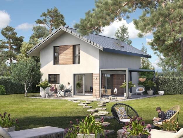 Terrain avec maison neuve à vendre 501 900 € 4 pièces 4 chambres 100 m² 667 m² de terrain Sillingy 74330