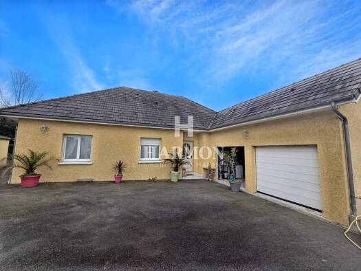Maison de plain-pied à vendre 233 000 € 4 pièces 2 chambres 85 m² 2 115 m² de terrain Asasp-Arros 64660
