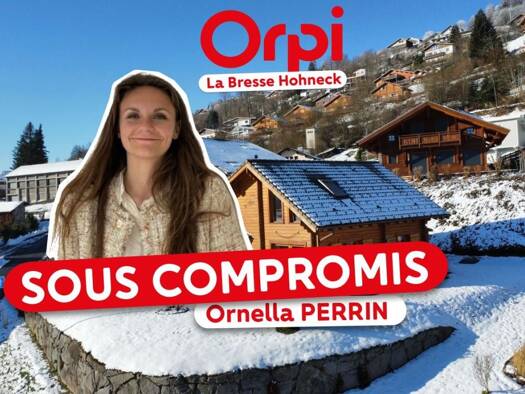 Chalet à vendre 549 000 € 5 pièces 3 chambres 103 m² 643 m² de terrain La Bresse 88250