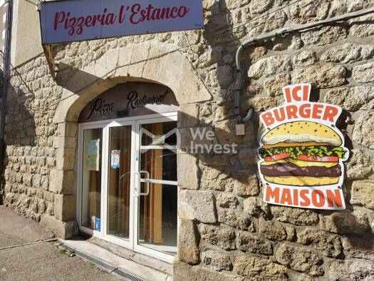 Pizzeria à vendre Fonds de commerce 79 000 € 103 m² d'espace de restauration Lablachère 07230