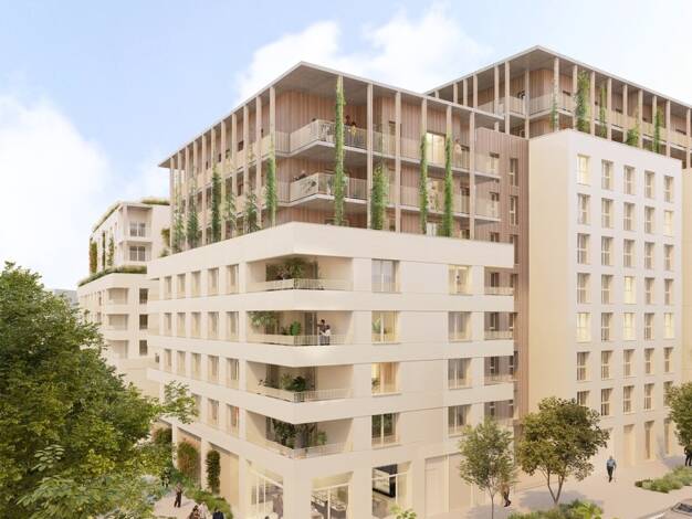 Appartement à vendre - neuf 427 000 € 5 pièces 94,3 m² 9ème étage dès le 31/12/2028 La Bastide Bordeaux 33100
