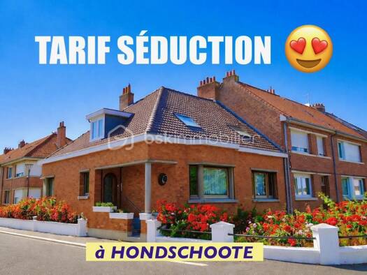 Maison à vendre 257 900 € 6 pièces 4 chambres 141 m² 244 m² de terrain Bergues 59380