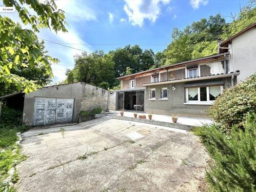 Maison à vendre 106 880 € 5 pièces 3 chambres 90 m² 3 086 m² de terrain Urbain Fumel 47500