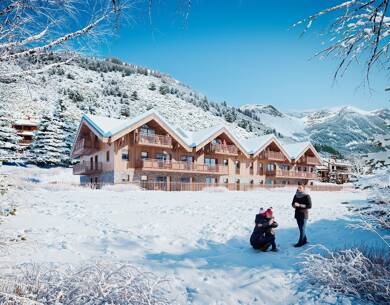 Appartement à vendre - Neuf 460 000 € 3 pièces 57,6 m² disponible à partir du 31/12/2026 Auron 06660