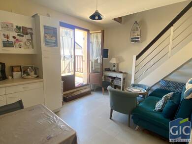 Duplex à vendre 143 850 € 3 pièces 2 chambres 33 m² 1er étage Merville Franceville Plage 14810