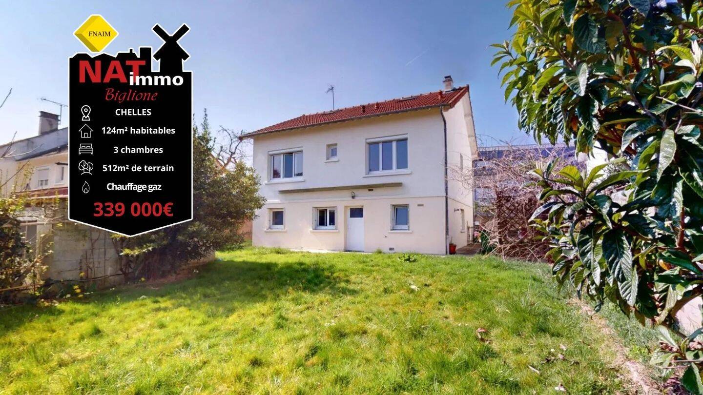 Maison à vendre, 124m², CHELLES
