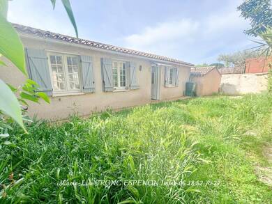 Maison de plain-pied à vendre 234 000 € 3 pièces 2 chambres 78,4 m² 235 m² de terrain Roseraie-Aqueduc Carpentras 84200