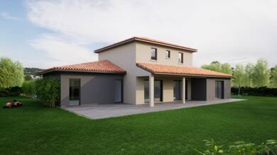 Terrain avec maison neuve à vendre 365 000 € Grandes-Terres Revoison Genas 69740