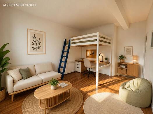 Appartement à vendre 143 000 € 1 pièce 26,14 m² Étage 2/2 Centre Ville La Rochelle 17000