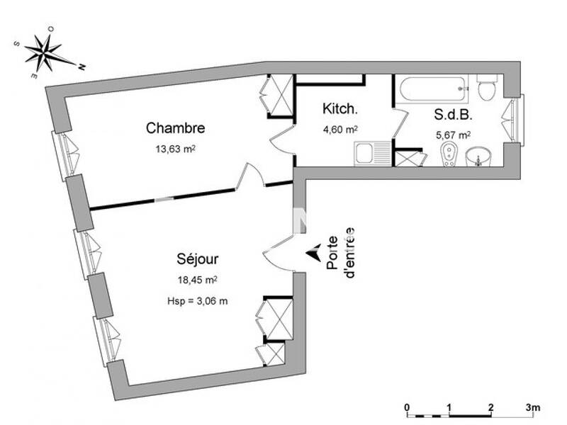 Maison à louer, 42m², METZ