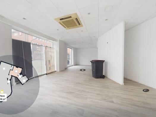 Espace bureau à louer 2 000 € 77 m² de bureaux divisible Est Lens 62300