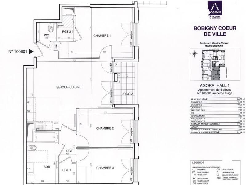 Maison à louer, 76m², BOBIGNY