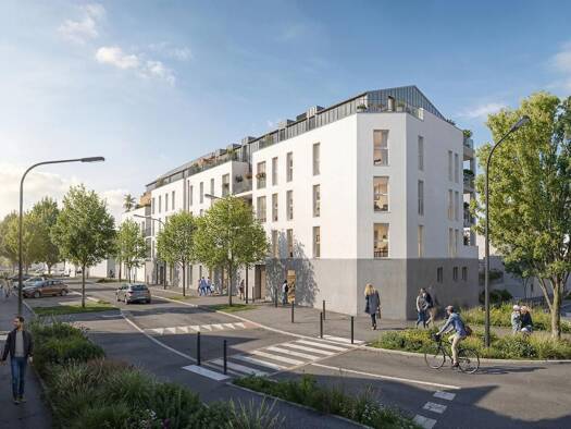 Appartement à vendre - neuf 182 000 € 3 pièces 2 chambres 64 m² Étage 1/4 Saint Serge-Ney-Chalouère Angers 49100