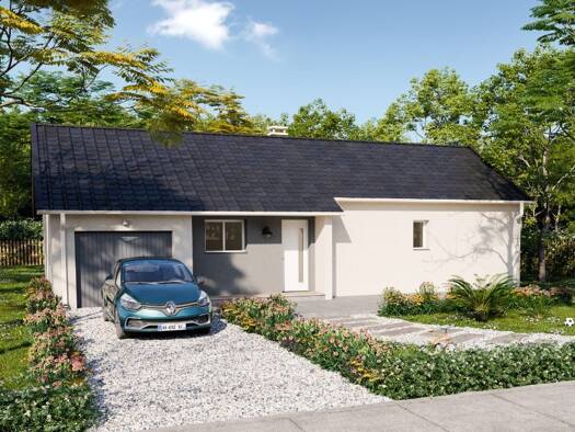 Terrain avec maison neuve à vendre 231 000 € 4 pièces 3 chambres 85 m² 515 m² de terrain Uzos 64110