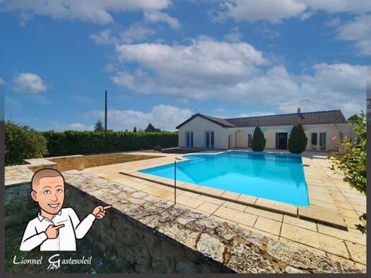 Maison à vendre 221 000 € 5 pièces 3 chambres 131 m² 1 492 m² de terrain Pineuilh 33220